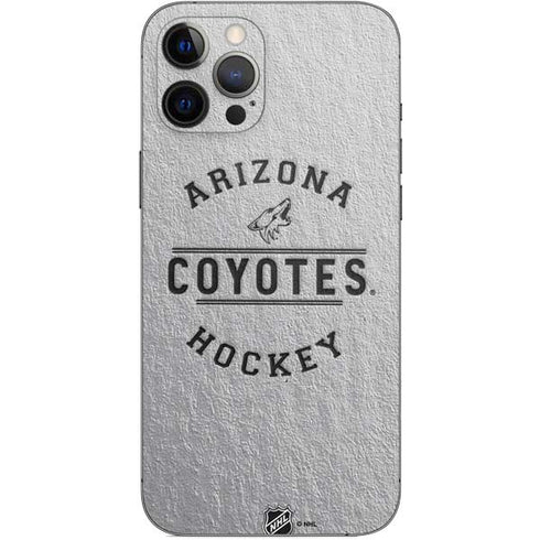 NHL Arizona Coyotes Black Text iPhone 12 Pro Max Skin